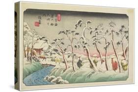 No.15 Itahana, 1830-1844-Keisai Eisen-Stretched Canvas