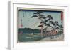 No.15 Yoshiwara, 1847-1852-Utagawa Hiroshige-Framed Giclee Print