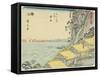 No.16 Yui, 1847-1852-Utagawa Hiroshige-Framed Stretched Canvas