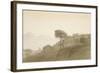 No.1621 View of the Bay of Naples and Mt. Lactarius, 1781 (W/C, Ink and Wash on Paper)-Francis Towne-Framed Giclee Print