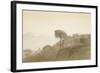 No.1621 View of the Bay of Naples and Mt. Lactarius, 1781 (W/C, Ink and Wash on Paper)-Francis Towne-Framed Giclee Print