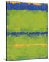 No. 1967 Olive Green Blue-Carmine Thorner-Stretched Canvas