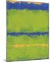 No. 1967 Olive Green Blue-Carmine Thorner-Mounted Art Print