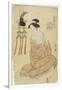 No. 2 Courtesan as Otomo No Kuronushi, C. 1793-1794-Chobunsai Eishi-Framed Giclee Print