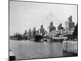 No 2 Dock and Grain Elevators, Buenos Aires, Argentina-null-Mounted Giclee Print
