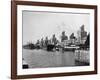 No 2 Dock and Grain Elevators, Buenos Aires, Argentina-null-Framed Giclee Print