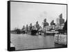 No 2 Dock and Grain Elevators, Buenos Aires, Argentina-null-Framed Stretched Canvas