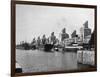 No 2 Dock and Grain Elevators, Buenos Aires, Argentina-null-Framed Giclee Print