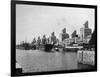 No 2 Dock and Grain Elevators, Buenos Aires, Argentina-null-Framed Giclee Print