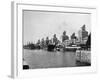 No 2 Dock and Grain Elevators, Buenos Aires, Argentina-null-Framed Premium Giclee Print
