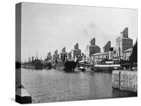 No 2 Dock and Grain Elevators, Buenos Aires, Argentina-null-Stretched Canvas