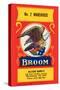 No. 2 Warehouse Eagle Broom Label-null-Stretched Canvas