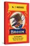 No. 2 Warehouse Eagle Broom Label-null-Stretched Canvas