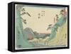 No.22 Okabe, 1847-1852-Utagawa Hiroshige-Framed Stretched Canvas