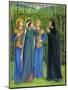 No.2292 the Salutation of Beatrice in Eden, 1850-54-Dante Gabriel Rossetti-Mounted Giclee Print