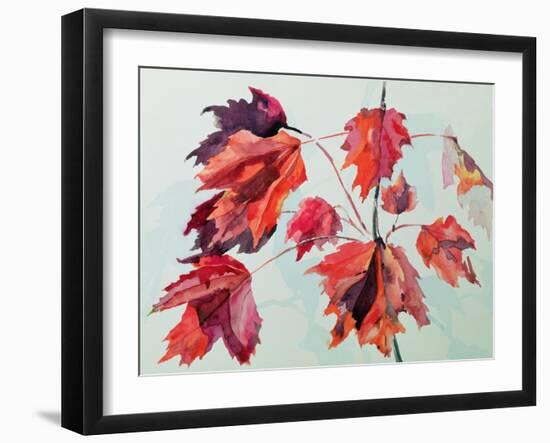 No.24 Autumn Maple Leaves-Izabella Godlewska de Aranda-Framed Giclee Print