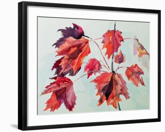 No.24 Autumn Maple Leaves-Izabella Godlewska de Aranda-Framed Giclee Print