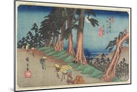 No. 26 Mochizuki, 1830-1844-Utagawa Hiroshige-Mounted Giclee Print