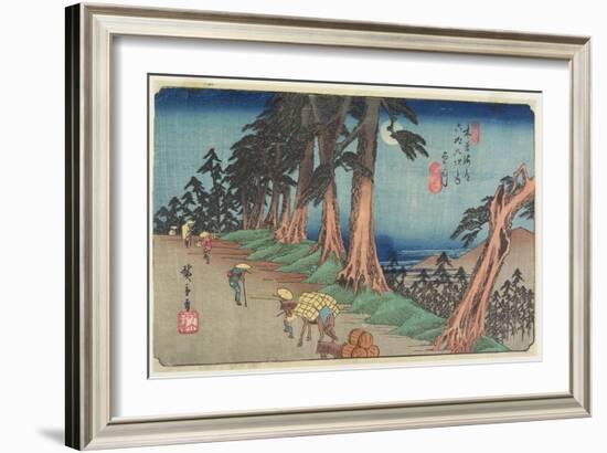 No. 26 Mochizuki, 1830-1844-Utagawa Hiroshige-Framed Giclee Print