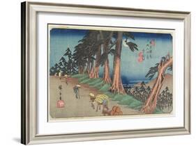 No. 26 Mochizuki, 1830-1844-Utagawa Hiroshige-Framed Giclee Print