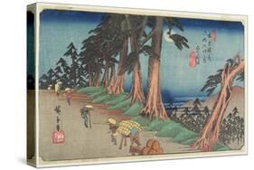 No. 26 Mochizuki, 1830-1844-Utagawa Hiroshige-Stretched Canvas