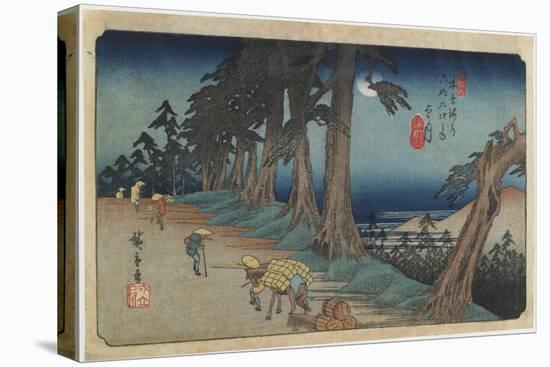 No.26: Mochizuki, 1836-1838-Utagawa Hiroshige-Stretched Canvas