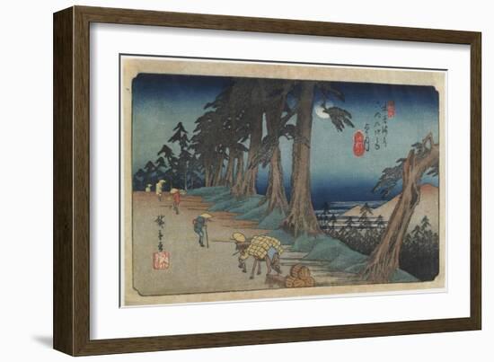 No.26: Mochizuki, 1836-1838-Utagawa Hiroshige-Framed Giclee Print