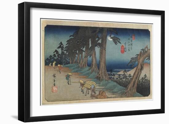 No.26: Mochizuki, 1836-1838-Utagawa Hiroshige-Framed Giclee Print