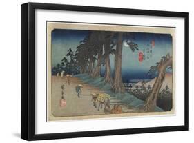 No.26: Mochizuki, 1836-1838-Utagawa Hiroshige-Framed Giclee Print