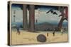 No.26 Nissaka, 1847-1852-Utagawa Hiroshige-Stretched Canvas