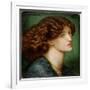 No.2759 Bruna Brunelleschi, 1878-Dante Gabriel Rossetti-Framed Giclee Print