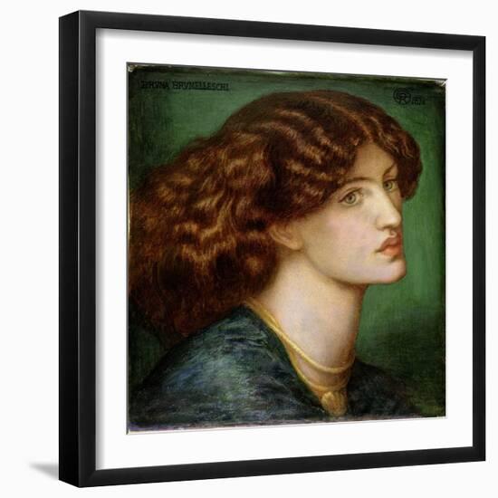 No.2759 Bruna Brunelleschi, 1878-Dante Gabriel Rossetti-Framed Giclee Print