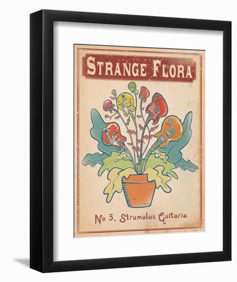 No.3 Strumulus Guitaria-Phil Garner-Framed Art Print