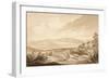 No 3 View of the Telegraph and Part of the French Position', 1815-Denis Dighton-Framed Giclee Print