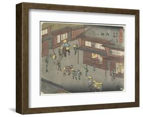 No.35 Goyu, 1847-1852-Utagawa Hiroshige-Framed Giclee Print