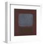 No. 37 / No. 19 (Slate Blue and Brown on Plum), 1958-Mark Rothko-Framed Art Print