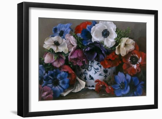No 396, Bouquet d'an?nes, 2013-Kira Weber-Framed Giclee Print