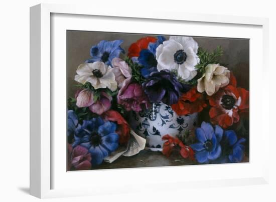 No 396, Bouquet d'an?nes, 2013-Kira Weber-Framed Giclee Print