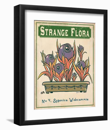 No.4 Spyonica Webcammia-Phil Garner-Framed Art Print