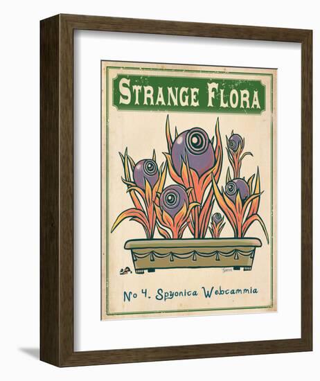 No.4 Spyonica Webcammia-Phil Garner-Framed Art Print