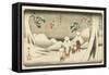 No. 47 Oi, 1830-1844-Utagawa Hiroshige-Framed Stretched Canvas