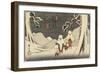 No. 47 Oi, 1830-1844-Utagawa Hiroshige-Framed Giclee Print