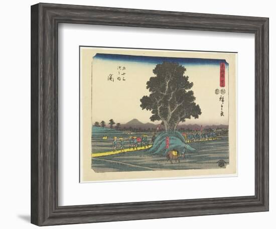 No.47 Sek, 1847-1852-Utagawa Hiroshige-Framed Giclee Print