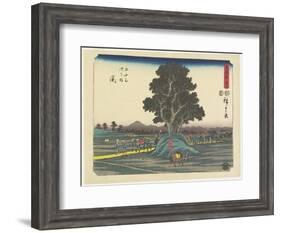 No.47 Sek, 1847-1852-Utagawa Hiroshige-Framed Giclee Print