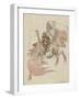 No.5 Horse of a Chinese General-Toyota Hokkei-Framed Giclee Print