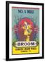 No. 5 Miss Broom-null-Framed Art Print