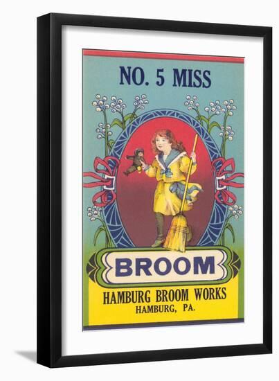 No. 5 Miss Broom-null-Framed Art Print