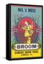 No. 5 Miss Broom-null-Framed Stretched Canvas