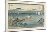 No.53 Kusatsu, 1847-1852-Utagawa Hiroshige-Mounted Giclee Print
