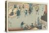 No.54 O Tsu, 1847-1852-Utagawa Hiroshige-Stretched Canvas